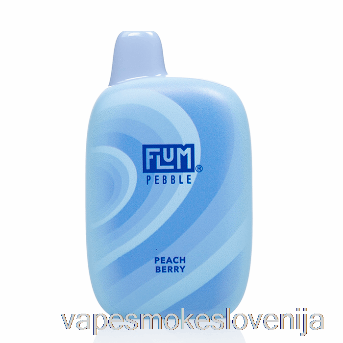 Vape Slovenija Flum Pebble 6000 Za Enkratno Uporabo Peach Berry